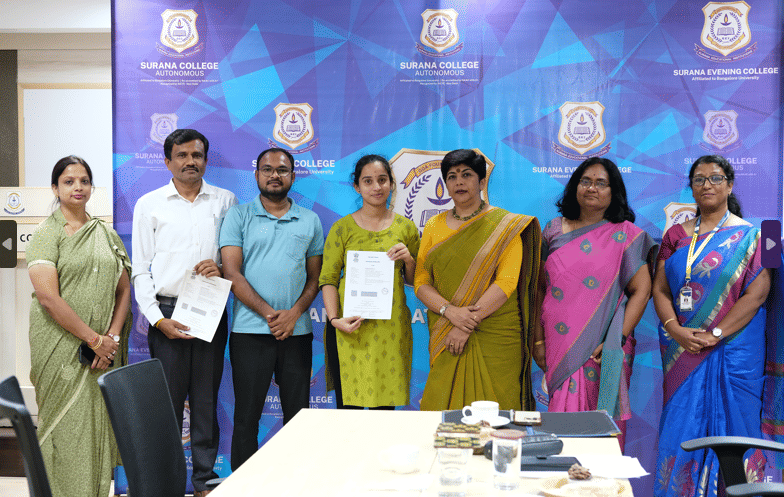 Surana College Bangalore Mou Sign Images photo 5